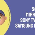 Screen mirroring Sony TV with Samsung phone