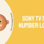 Sony TV model number lookup