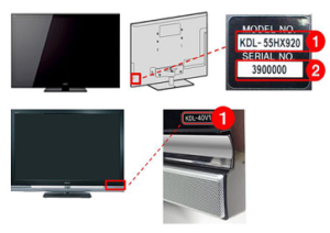 [4 Ways] Sony TV model number lookup (2023) - Android Nature