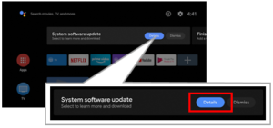 How to Update system software
