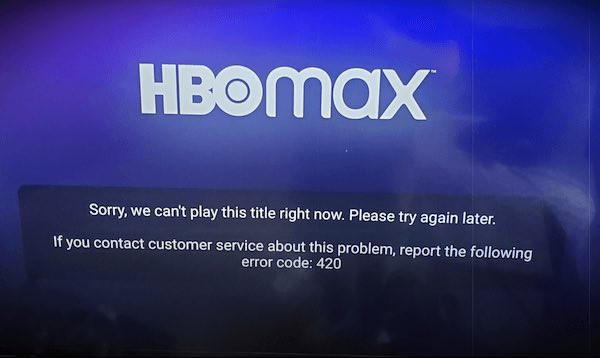 Fix HBO Max not working
