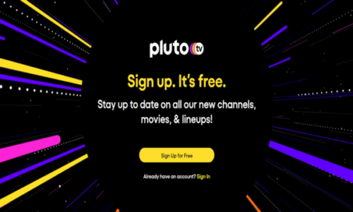 How to sign up for Pluto TV