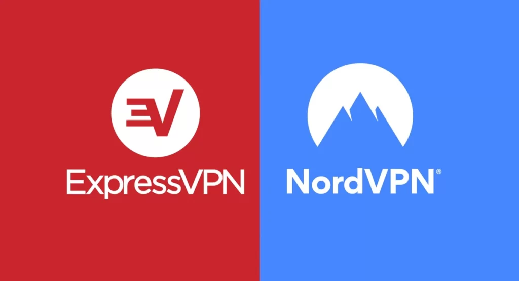Express VPN and Nord VPN Logo