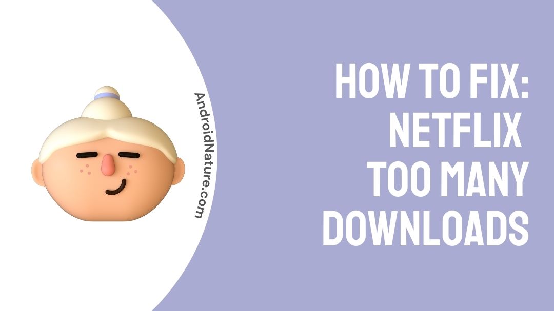 Fix Netflix Says Too Many Downloads But There Aren t Android Nature
