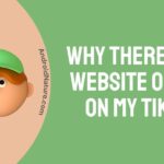 TikTok no website option