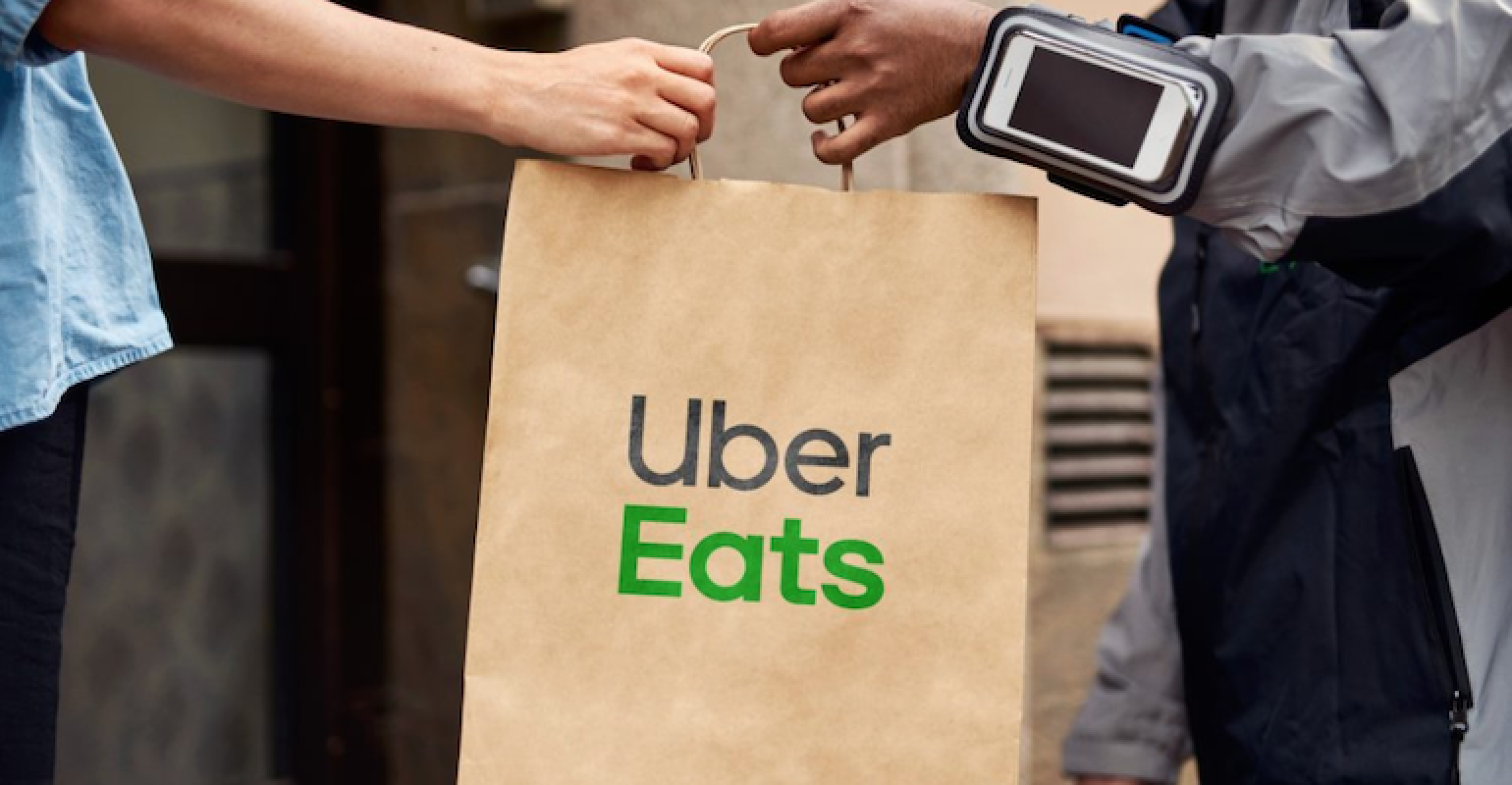 Uber eats delivery photo