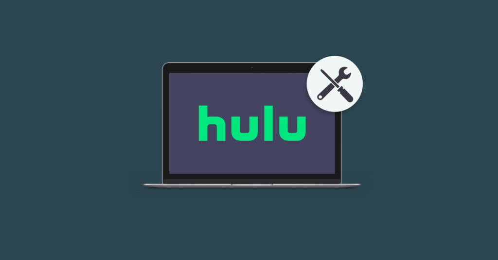 Graphical representation of fixing hulu on a pc