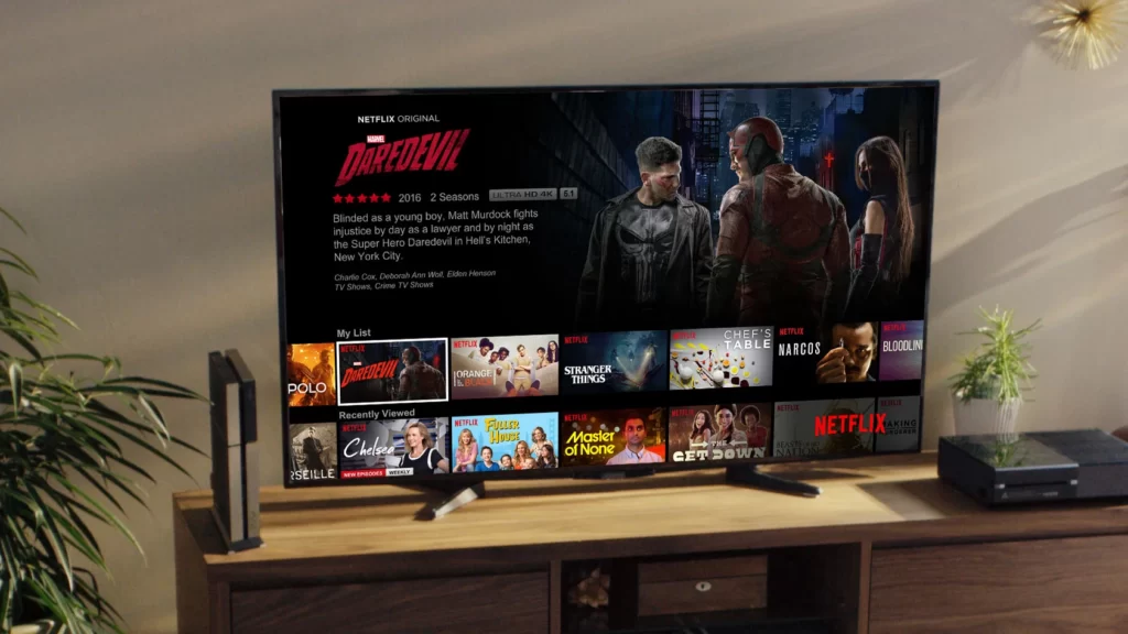 Netflix successfully running on a Smart TV