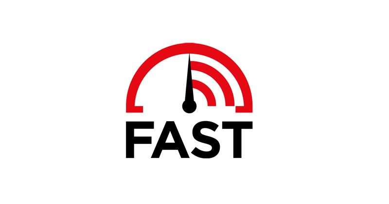 Visual description of a fast internet connection