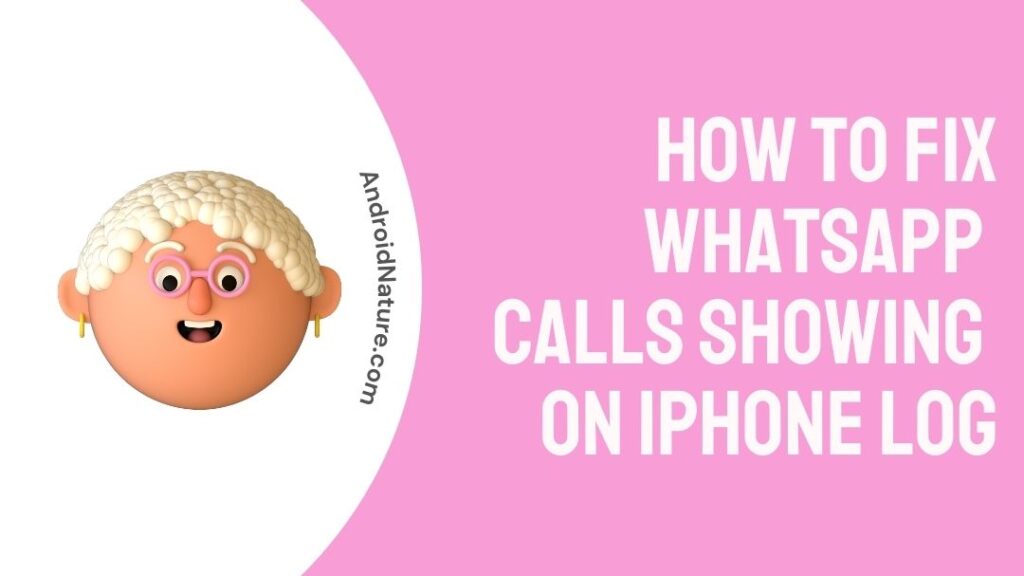 (2023) How to Remove WhatsApp calls showing on iPhone log - Android Nature