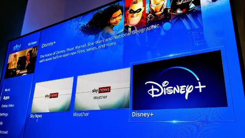 Disney plus on Sky Q