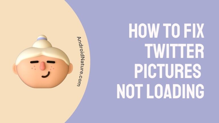 How to Fix twitter pictures not loading