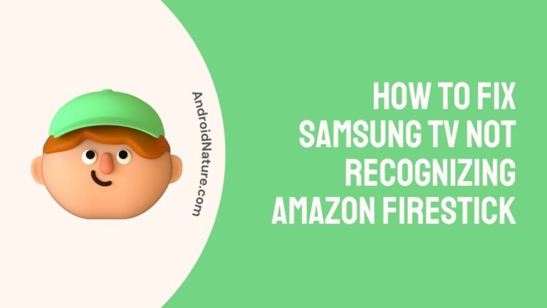 Fix Samsung TV not recognizing Amazon FireStick