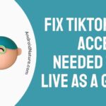 Fix TikTok Live Access Is Needed To Go Live As A Guest