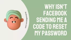 Why isn't facebook sending me a code to reset my password