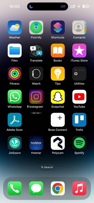 Do Not Disturb disable notification in iphone 14 pro max