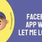Facebook app won't let me log in