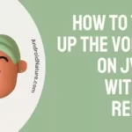 How to turn up the volume on JVC TV without remote