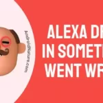 Alexa drop in something went wrong
