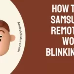 Fix Samsung TV remote not working blinking red light