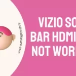 Vizio sound bar HDMI arc not working