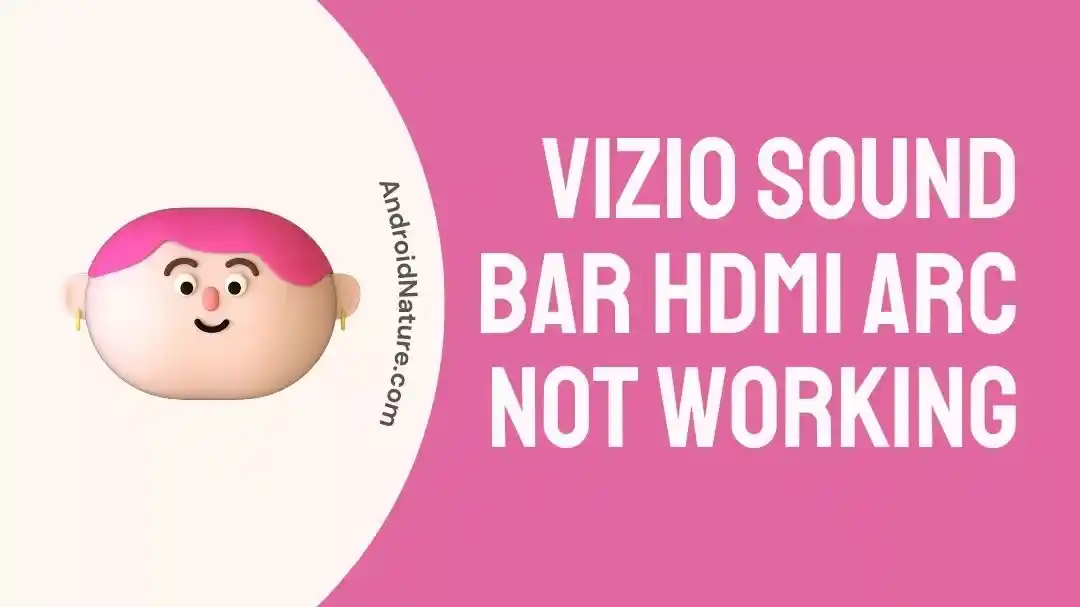 Vizio sound bar HDMI arc not working