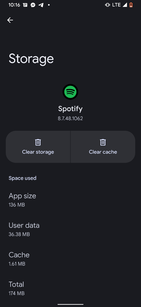 Spotify Sleep timer