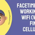 Facetime not Working on Wifi