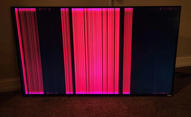 Vertical Lines on Vizio TV screen