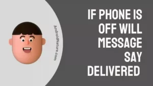 If Phone is Off will Message say Delivered