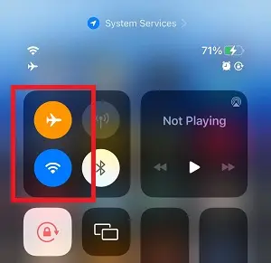Wifi works in Airplane mode on iPhone