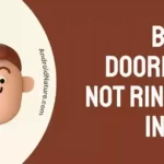 Blink Doorbell not ringing inside