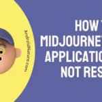 Midjourney The application Did Not Respond