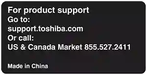Toshiba TV Model Number Lookup