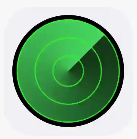 find my location iphone logo
