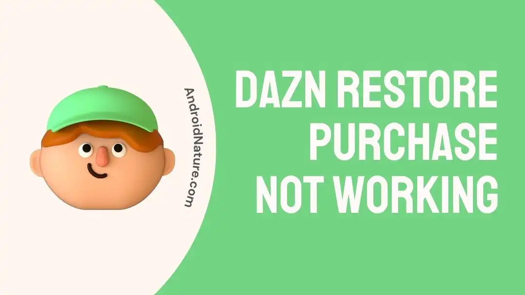 Dazn restore purchase not working