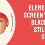 Element TV screen went black but still has sound