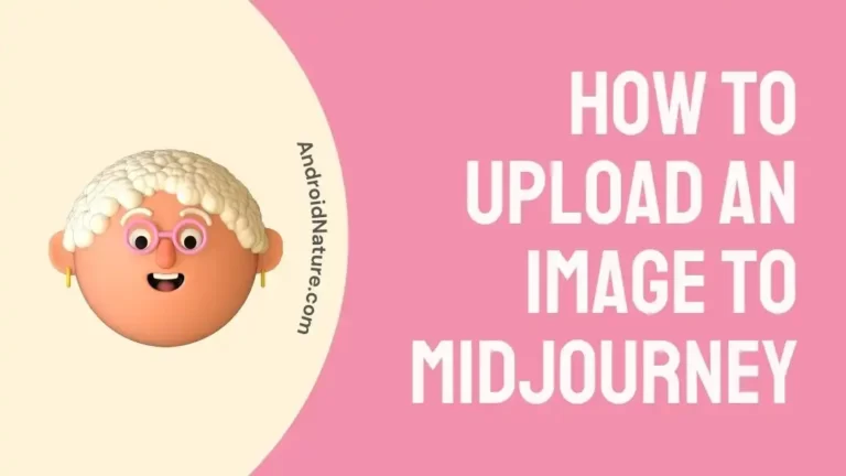 How to upload an image to Midjourney