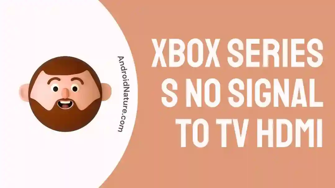 Xbox Series S No Signal to TV HDMI