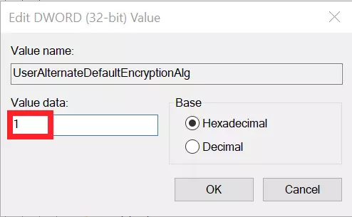 Change Dword Value in Registry