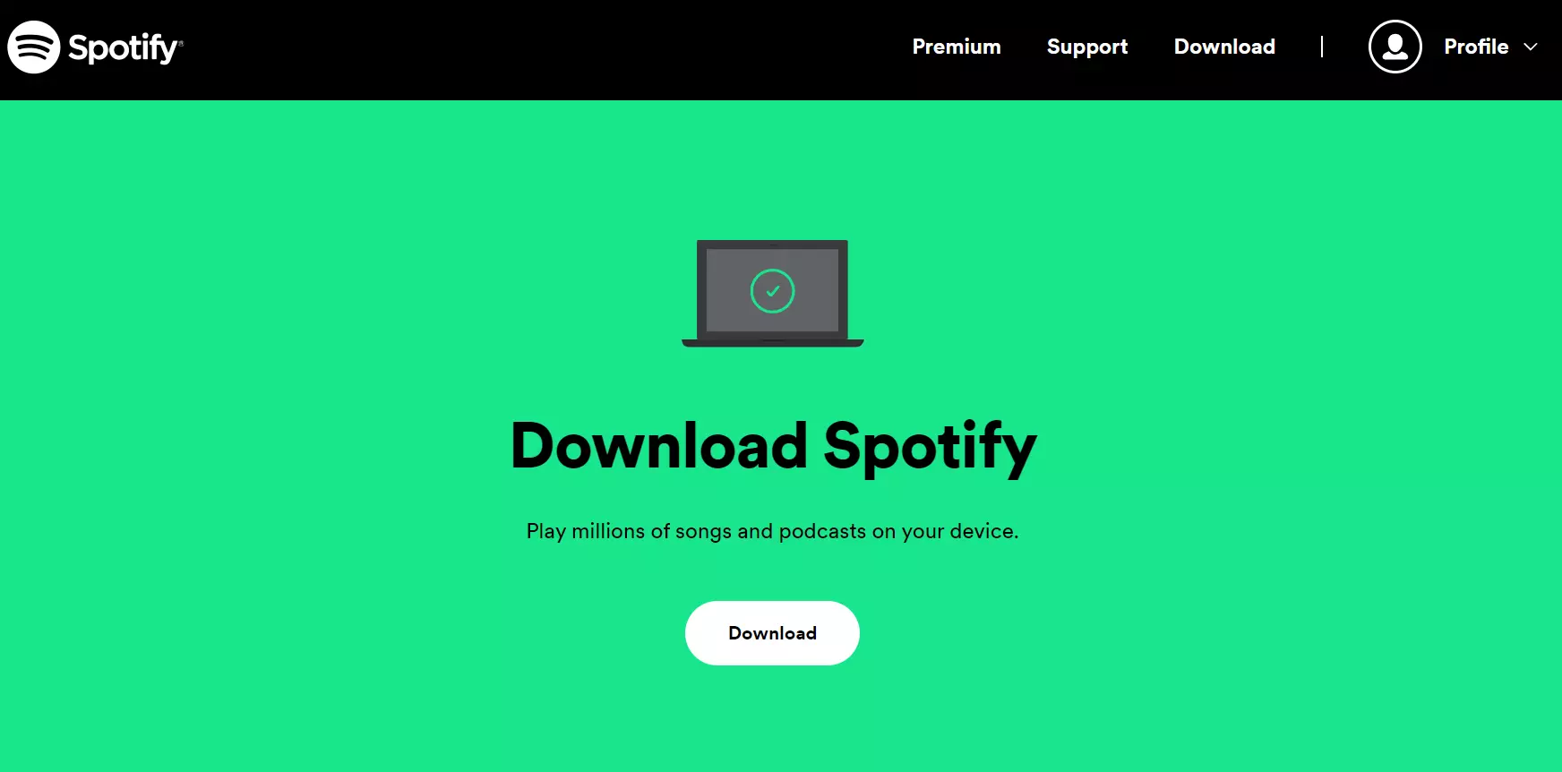 Download Spotify App for Desktop