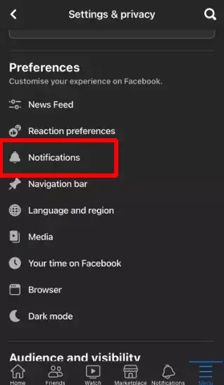 "Enable Notifications" on Facebook