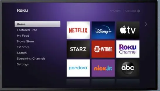 streaming-channels-option-on-sharp-Roku-TV