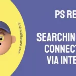 PS Remote Play Searching for Connections via Internet