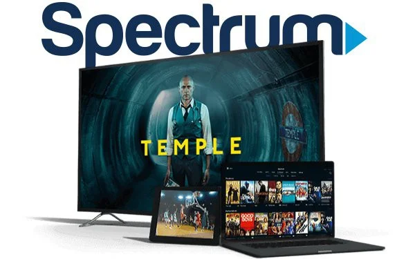 Spectrum logo and devices
