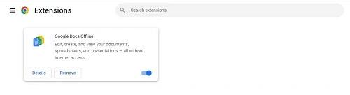 Turning off web browser extensions