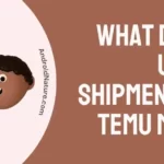 What Does Urge Shipment On Temu Mean