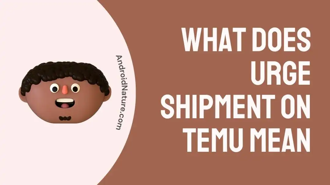 What Does Urge Shipment On Temu Mean