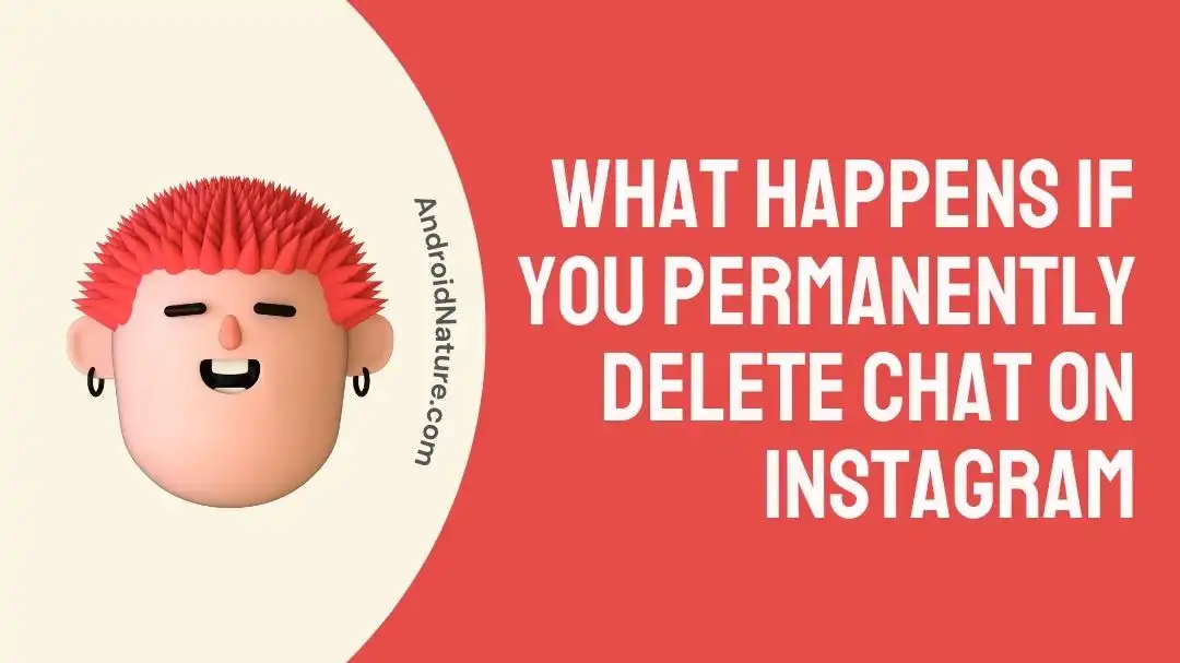 What happens if you permanently delete chat on Instagram