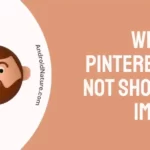 Why my Pinterest is not showing images